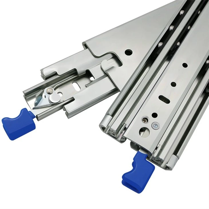 76mm Width Locking Heavy Duty Drawer Slide suppliers